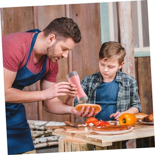 CIYODO 4-Piece Sauce Squeeze Bottles Set Leakproof Condiment Dispensers