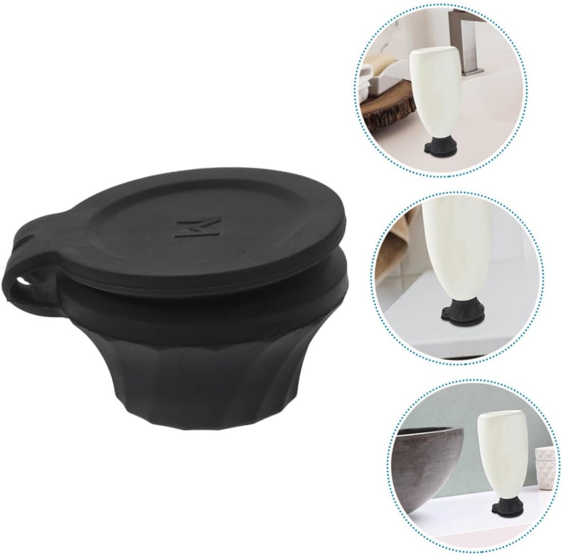6pcs Flip Top Shampoo Caps for Bottles Replacement 1