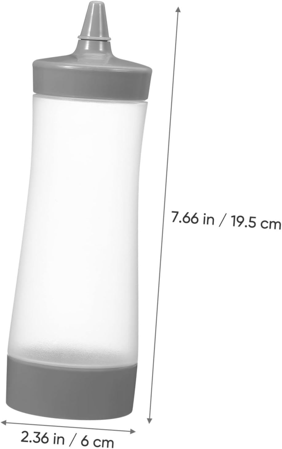 HOLIDYOYO 4-Pack Ketchup Squeeze Bottles for Mustard and Salad Dips