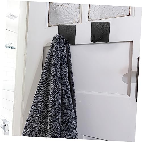 Ipetboom Modern Wall Hooks 4pcs Adhesive Chrome