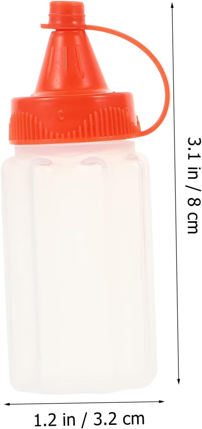 CRILSTYLEO Squeeze Sauce Bottles Set for Fresh Storage