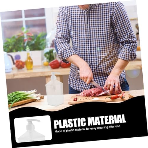 Plastic Bottle Juice Storage with Syrup Pump 1100ml