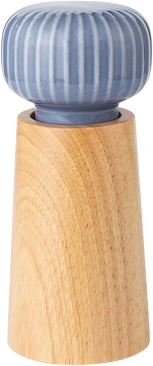 Qinlenyan Adjustable Coarseness Wood Pepper Mill
