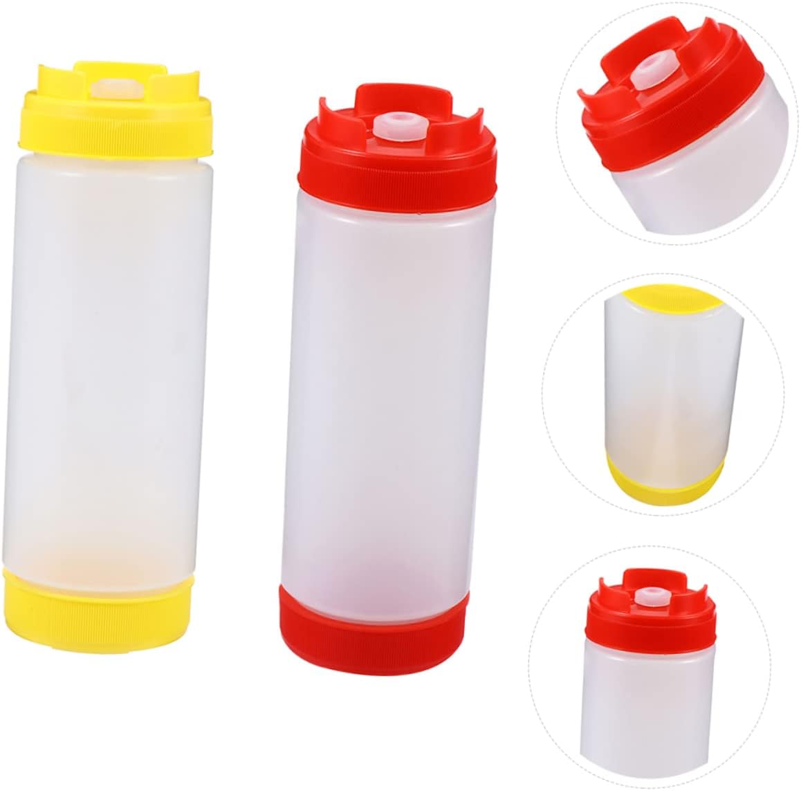 FELTECHELECTR Condiment Squeeze Bottles Set