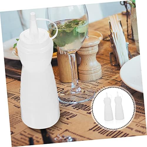 HOLIDYOYO 2Pcs 400ml Ketchup Squeeze Bottles 1