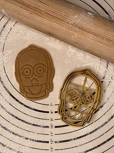 3D Kitchen Art C3PO Cookie Cutter 4-Inch Scale