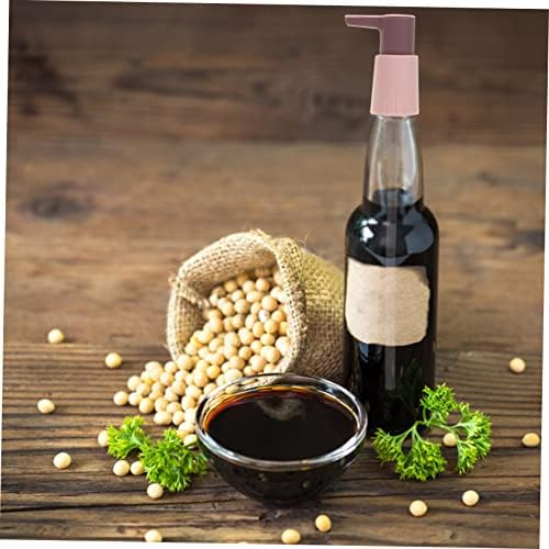 Plastic Condiment Squeeze Bottle with Easy Press Nozzle