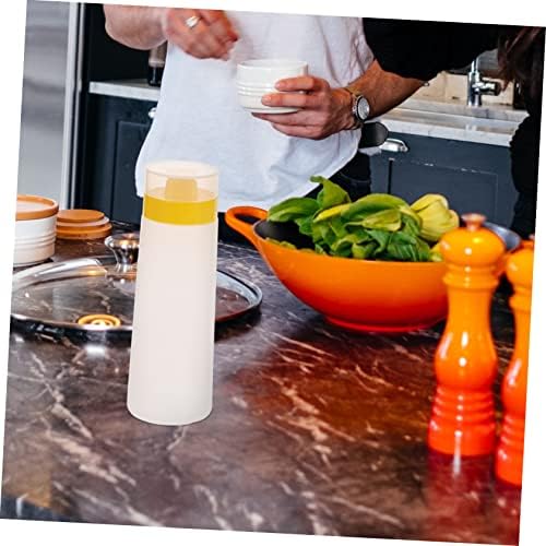 Plastic Salad Squeeze Bottles with Leak Proof Lid
