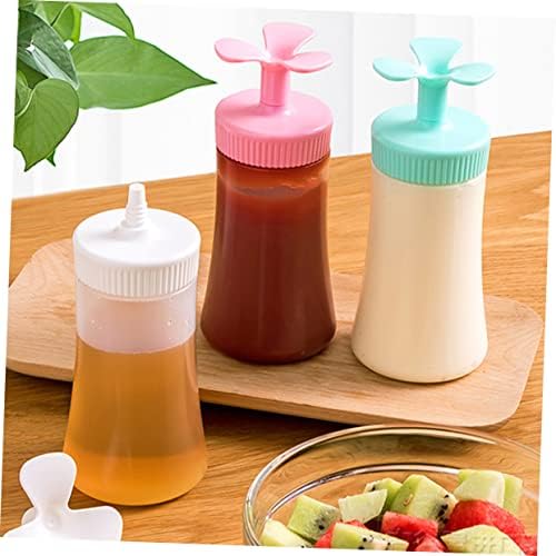 NAMOARLY Jam Squeeze Bottles for Ketchup Mustard Salad Dressings 1