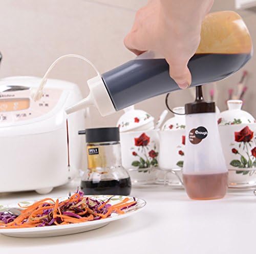 MXY Japanese Salad Mayonnaise Squeeze Bottle with Tip Cup Design 2 Units 1