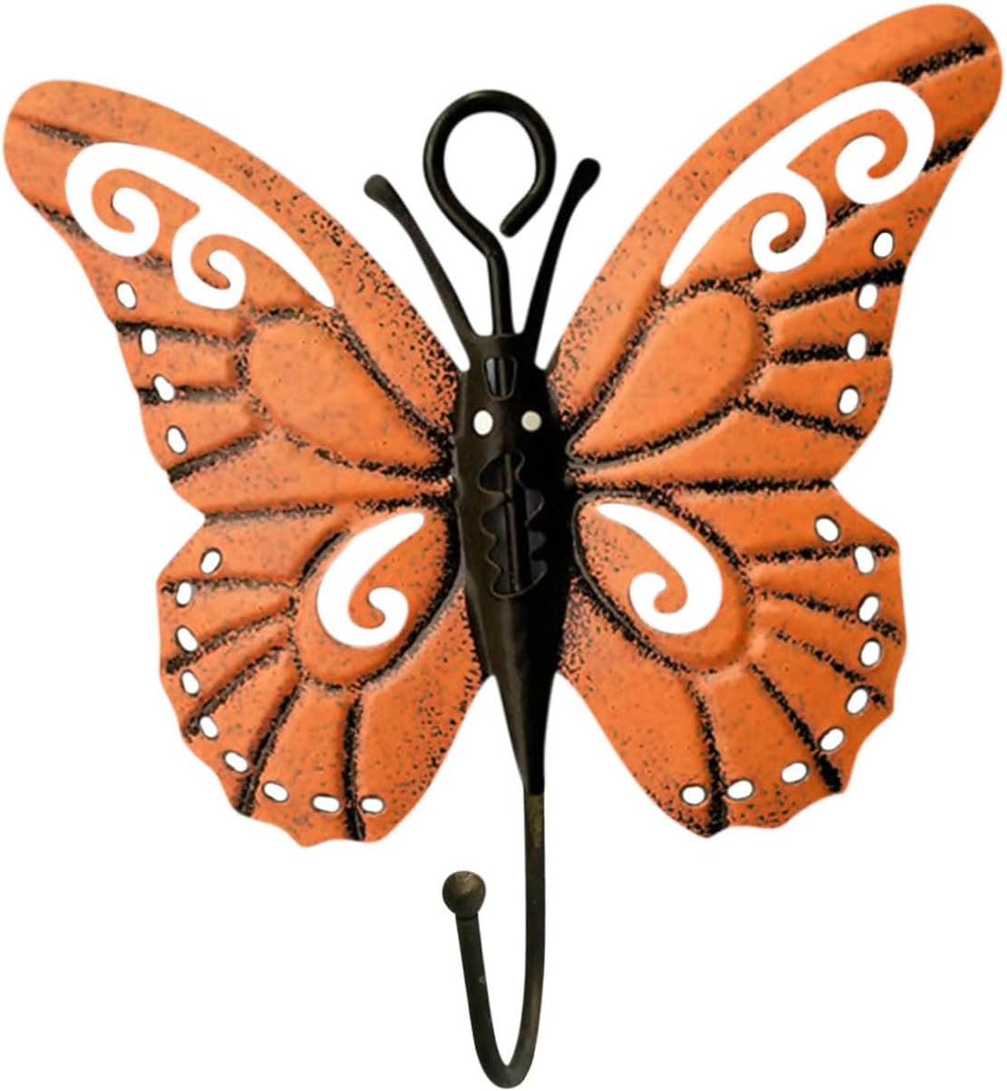 4 PCS Metal Butterfly Hooks Wall Decor