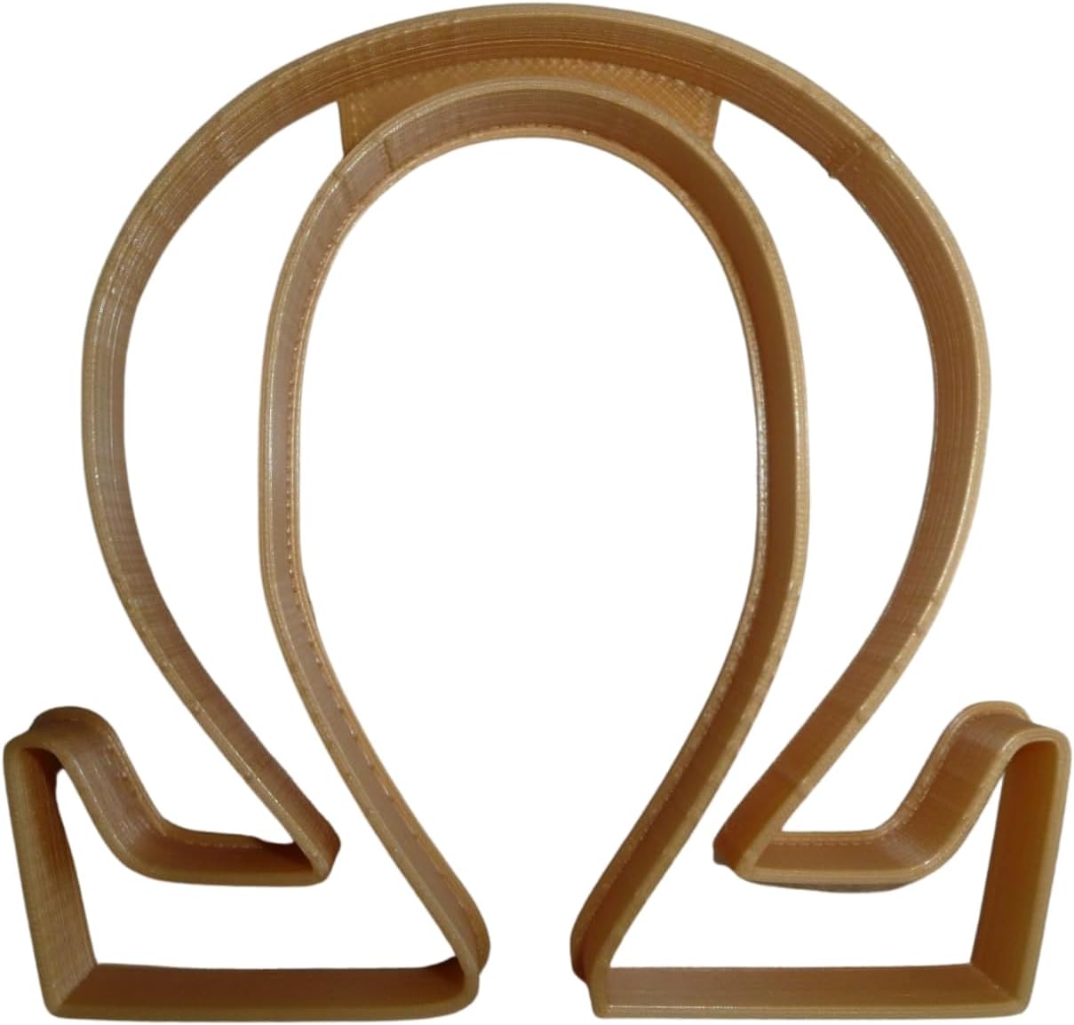 Omega Greek Letter Fraternity Cookie Cutter - Gold Made in USA