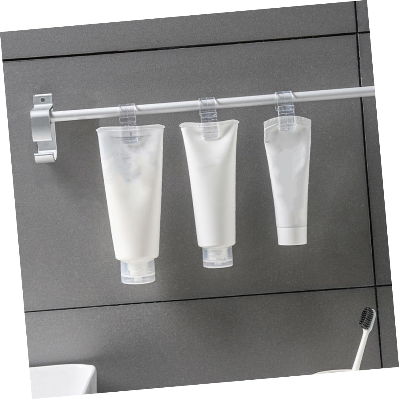 PRETYZOOM 8pcs Modern Wall Hooks for Kitchen Bathroom