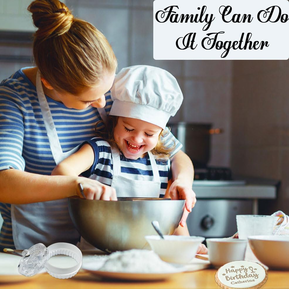 Personalized Birthday Cookie Stamp with Custom Family Name