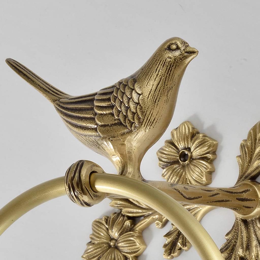 HCANte Wall Mounted Copper Bird Coat Rack
