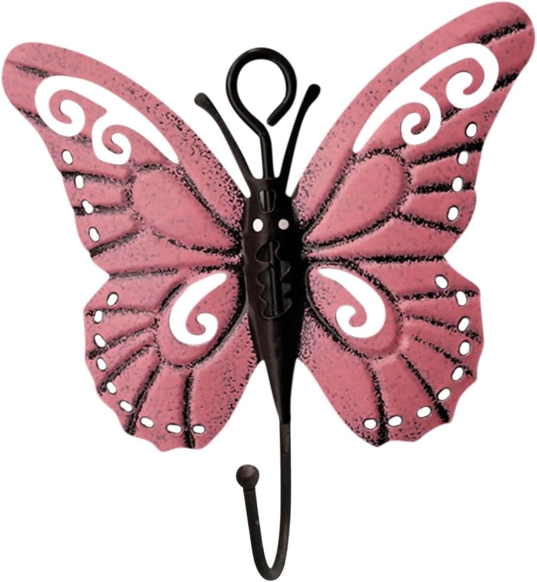 4 PCS Metal Butterfly Hooks Wall Decor