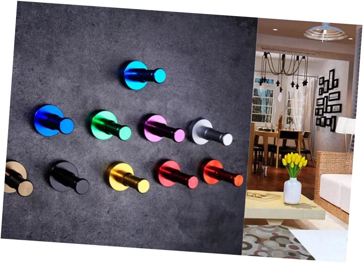 LABRIMP Door Hook Metal Wall Mount Hooks