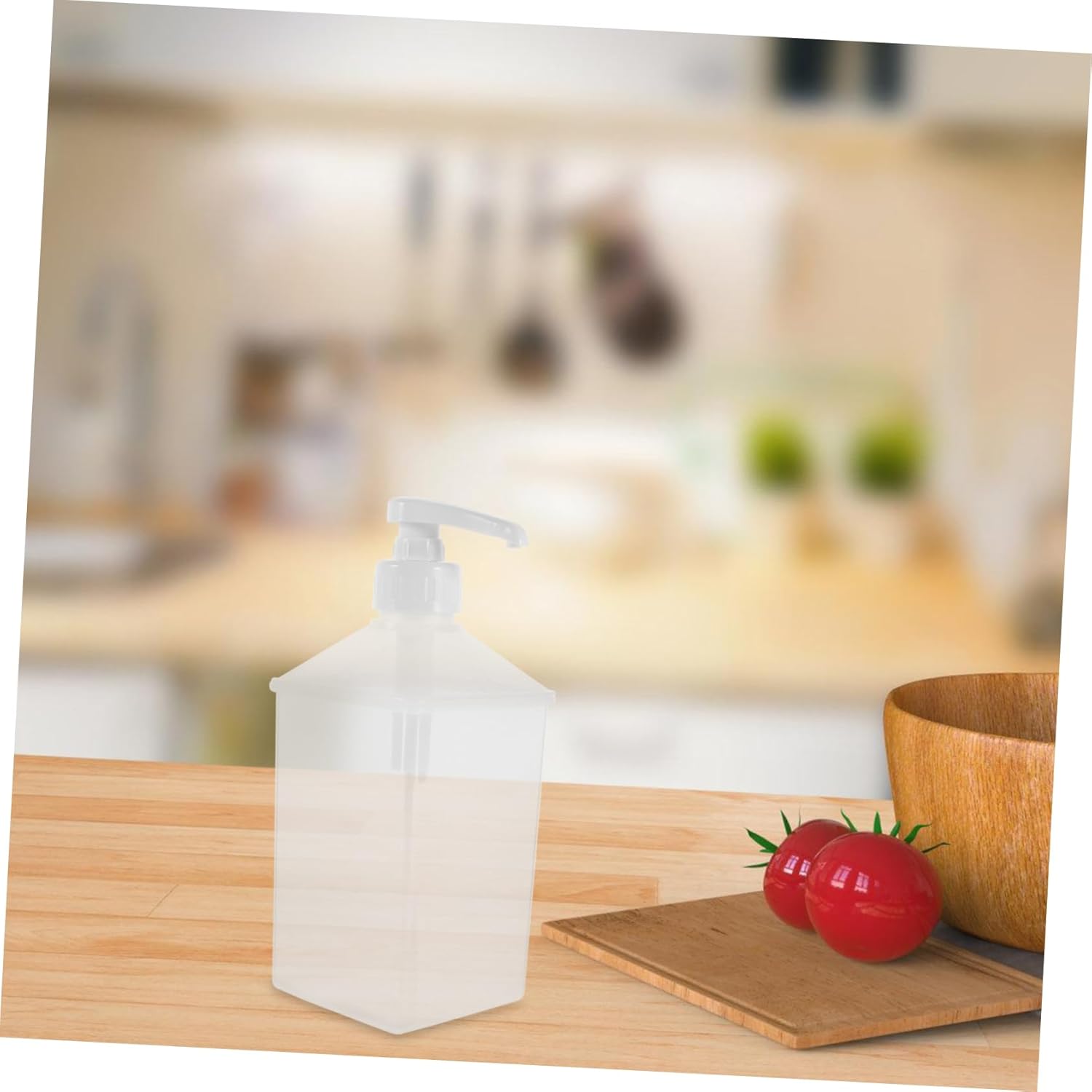 HOLIDYOYO 2pcs Clear Plastic Squeeze Bottles