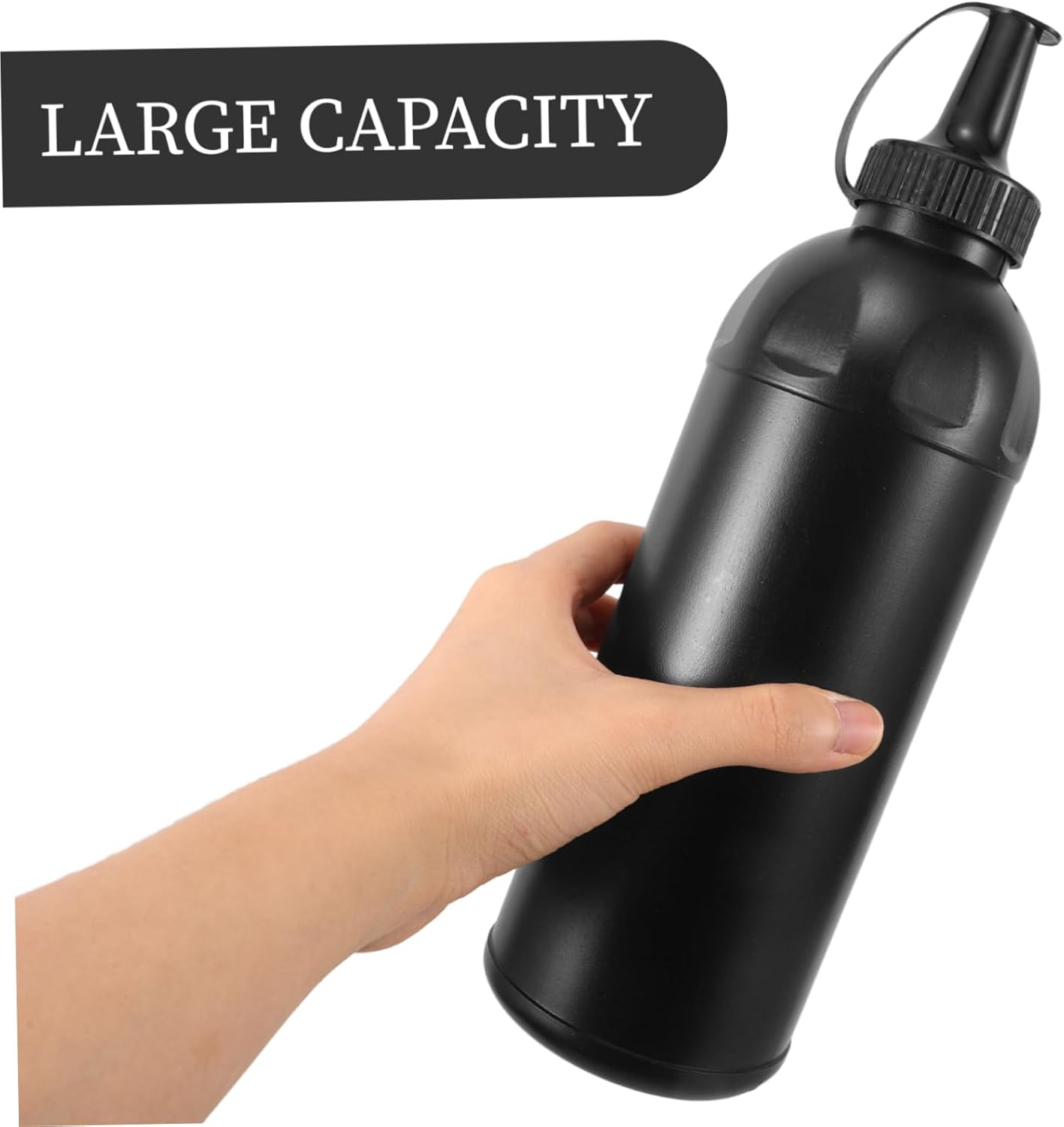 Abaodam 2pcs Set Plastic Squeeze Bottles for Water and Oil