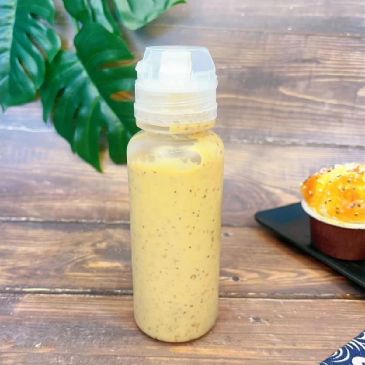 KLEYE Squeeze Bottle Set Of 5 For Sauces Condiments