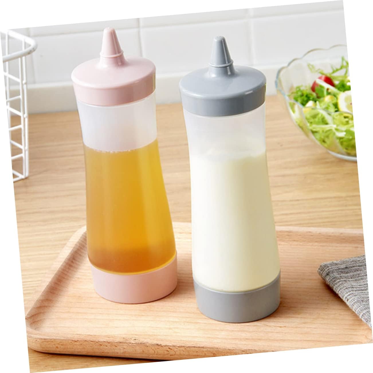 Unomor 350ml Squeeze Bottle Pink Salad Dressing
