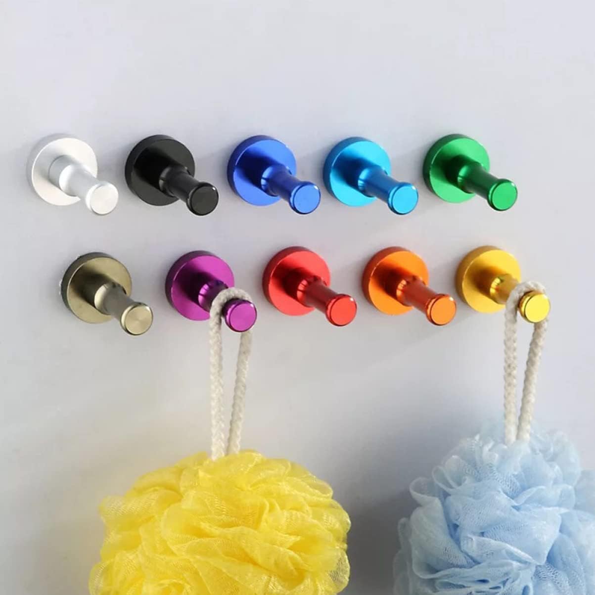 KITANDOVE Door Hook Metal Hooks Wall Mount