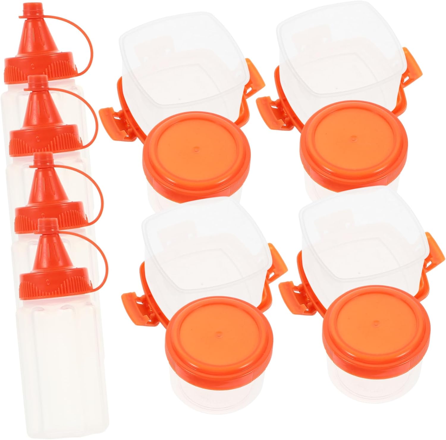 Hoement Sauce Squeeze Bottles for Kitchen Use