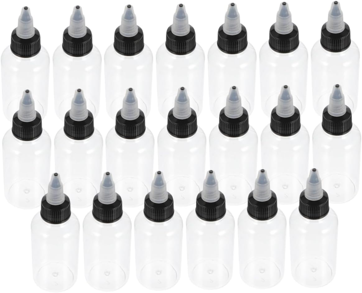 20 Pcs PET Condiment Squeeze Bottles 1