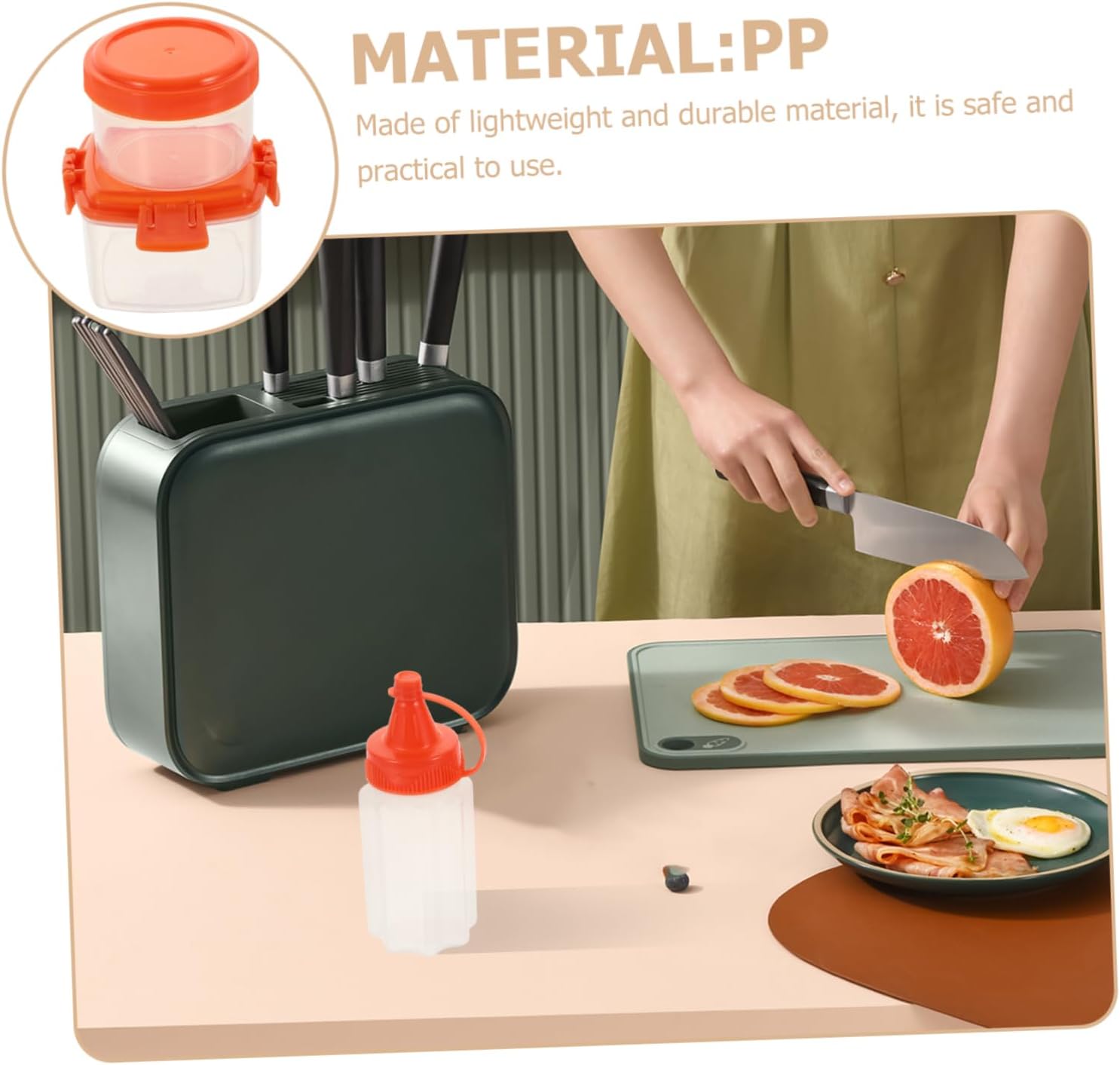 GRIRIW 12PC Condiment Squeeze Set with Airtight Lids