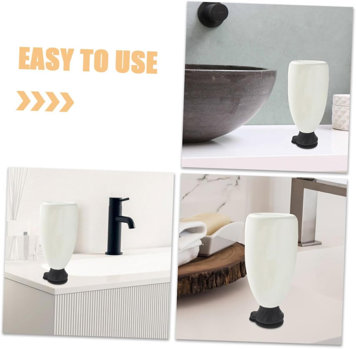6pcs Flip Top Shampoo Bottle Caps Reusable
