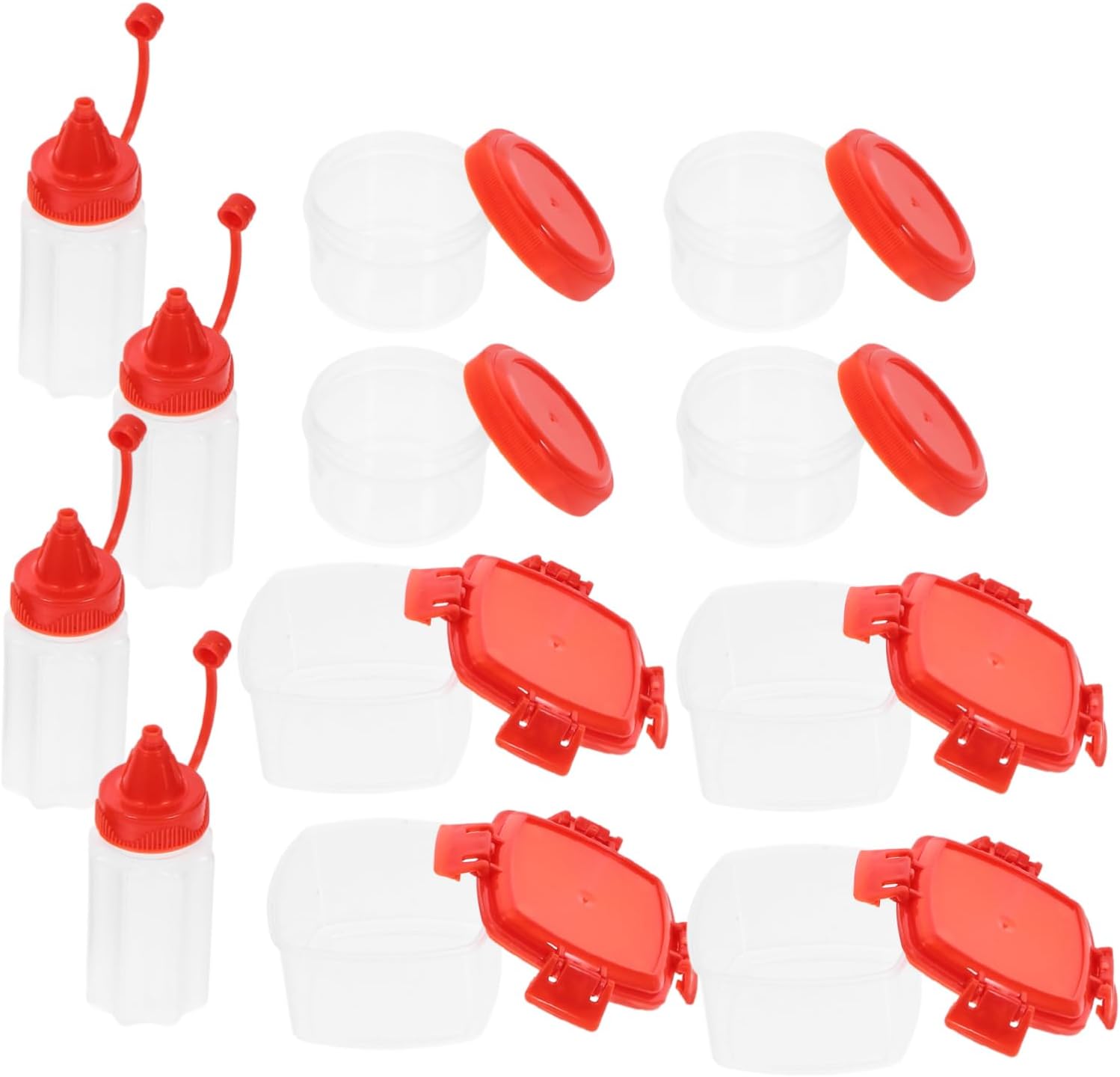 HOLIDYOYO 12-Piece Condiment Box Set for BBQ and Travel 1