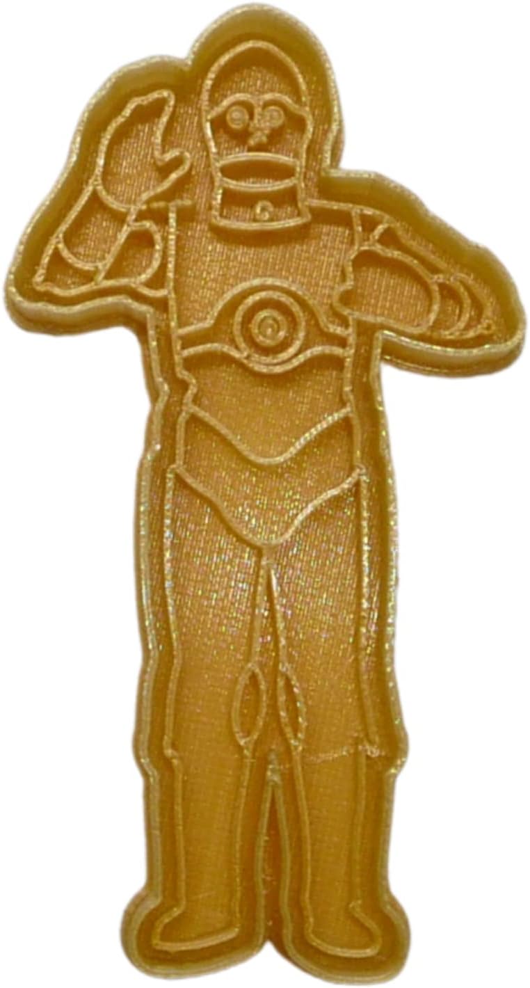 YNGLLC Inspired by C-3PO Cookie Cutter USA Made PR750