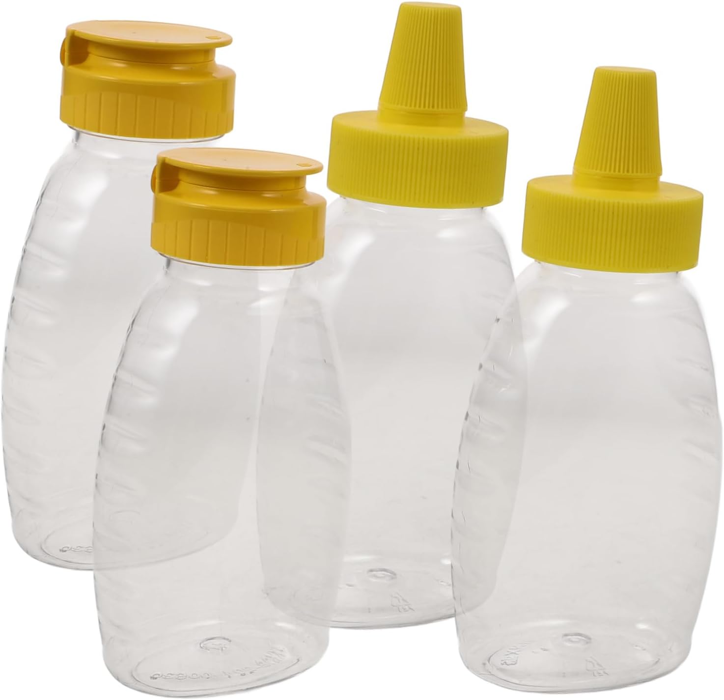 VOSAREA Squeezable Condiment Bottles for Salad Dressing and Sauces