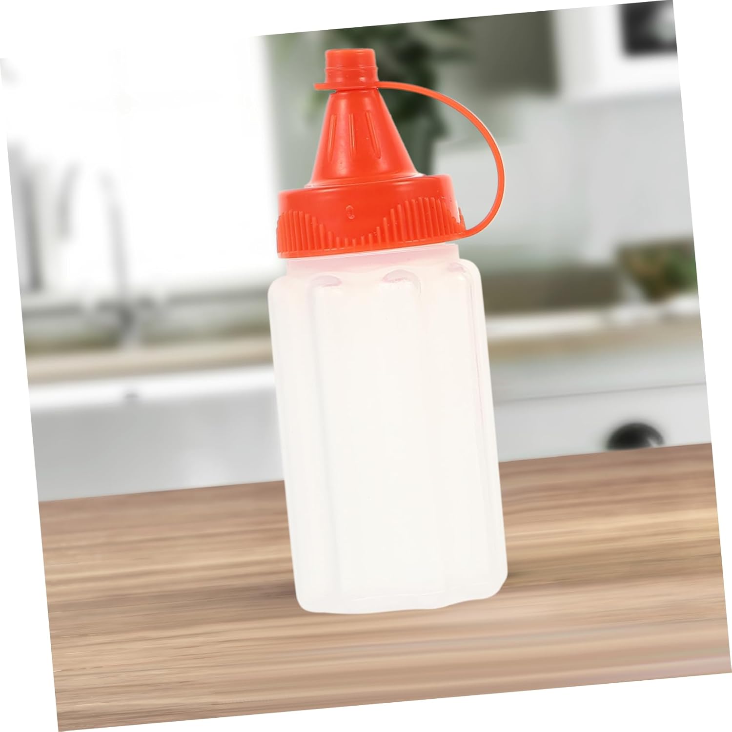 DECHOUS 2 Sets Condiment Bottles with Lids for Kitchen Storage 1