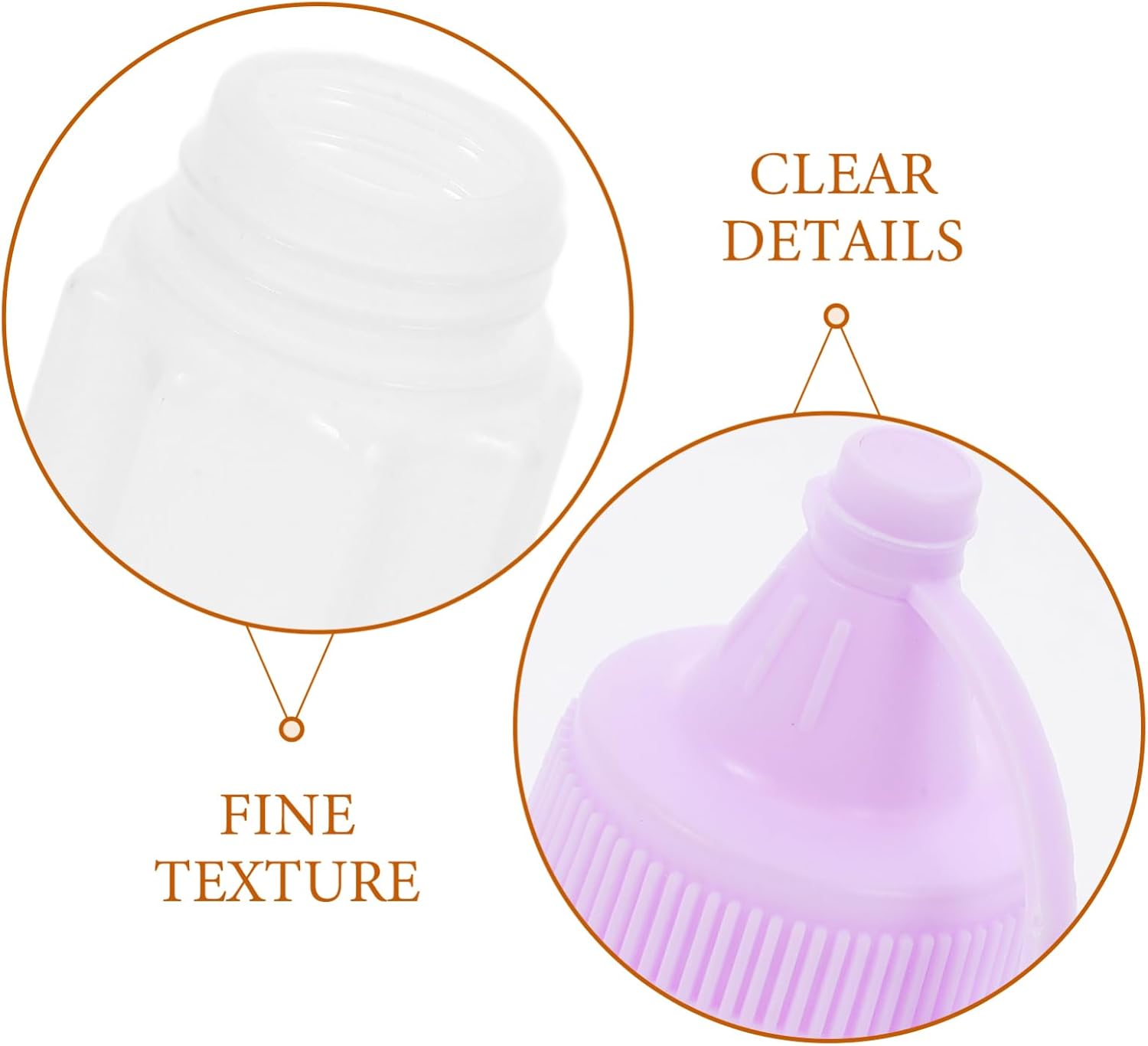 HOLIDYOYO 4PC Refillable Condiment Squeeze Bottles 1