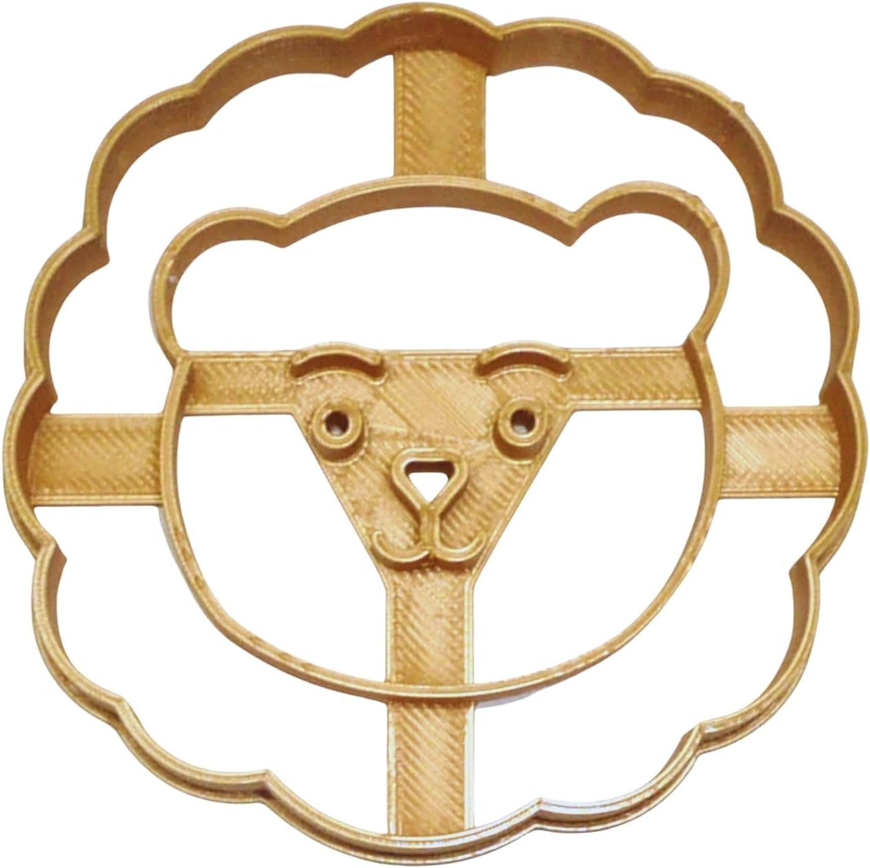 Lion Cookie Cutter - Fun Baking Play Tool Made in USA