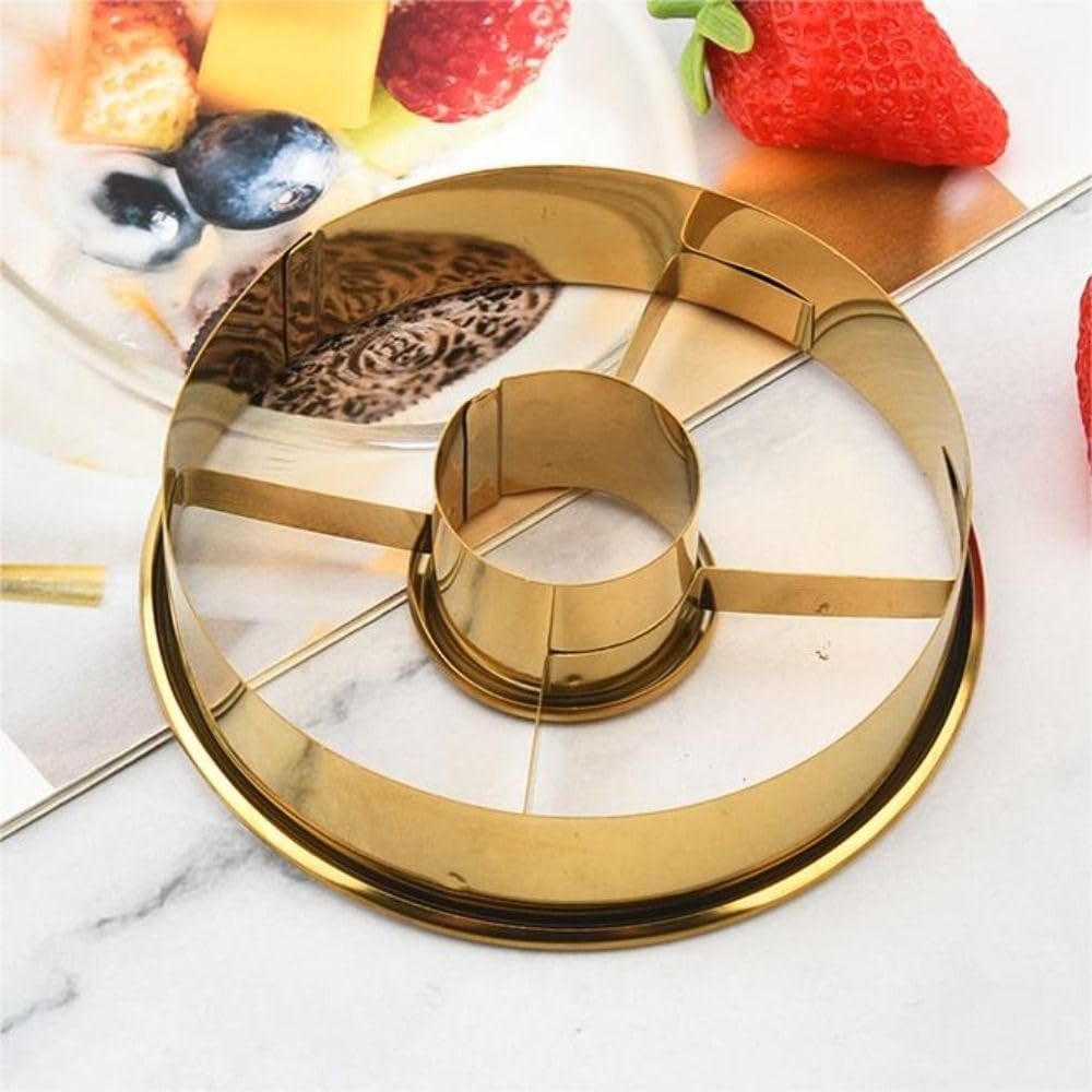 Stainless Steel Donut Cutter with Cookie and Cake Cutting Features