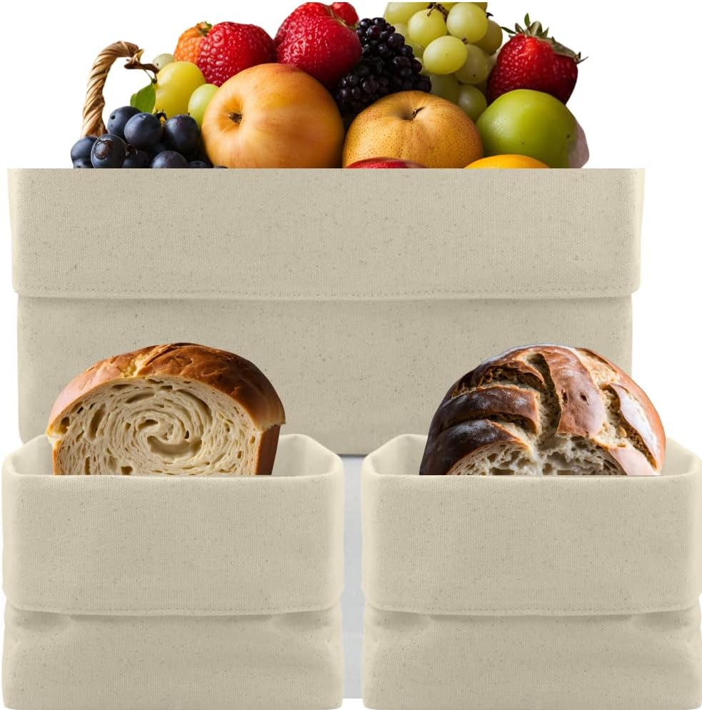 SWEETYOU Bread Serving Basket Set of 3