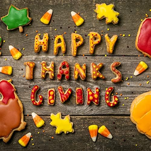 6PCS Thanksgiving Cookie Cutters Set Stainless Steel 1