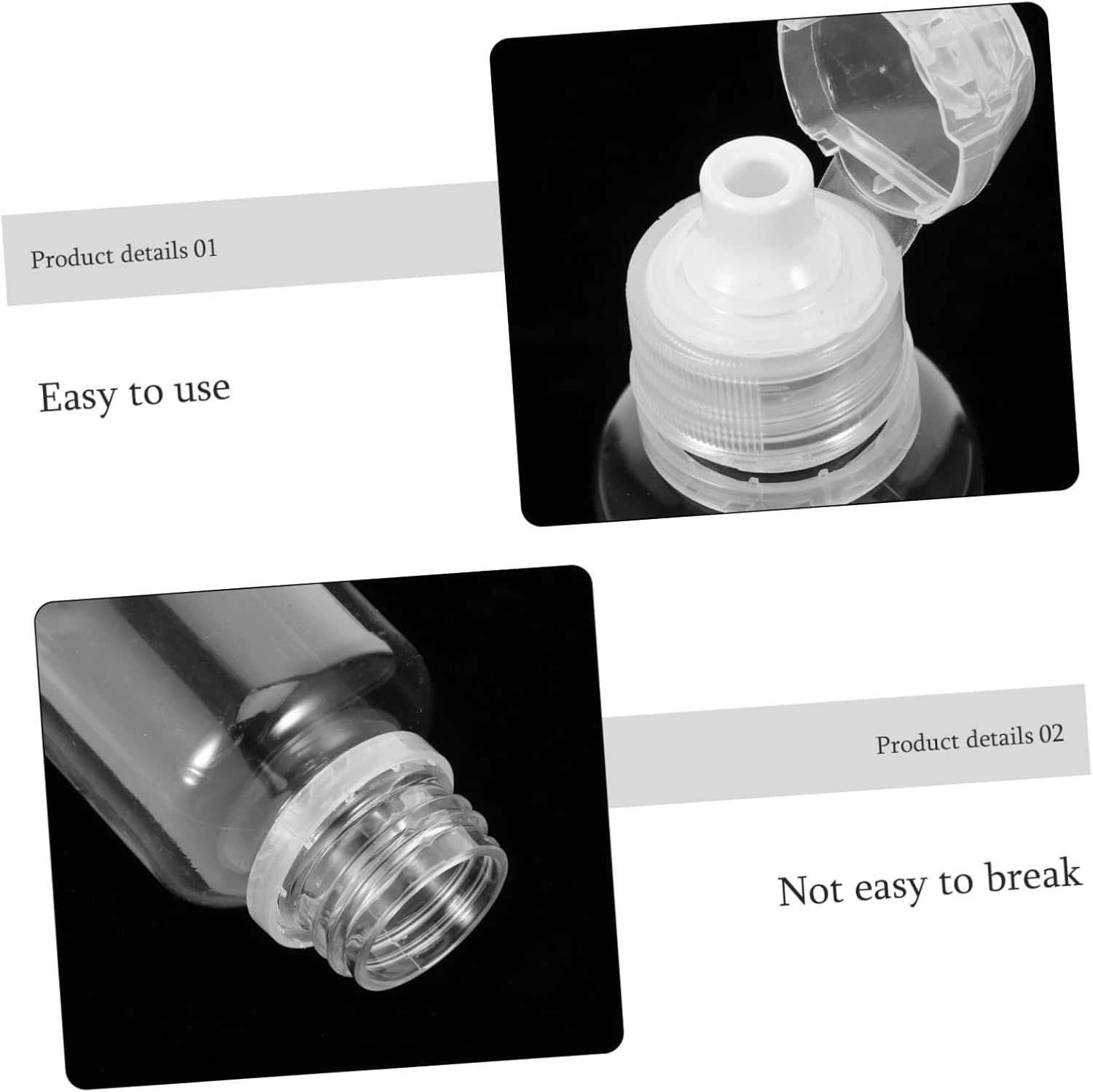 CIYODO 100ml Leak Proof Honey Squeeze Bottle with Flip Cap