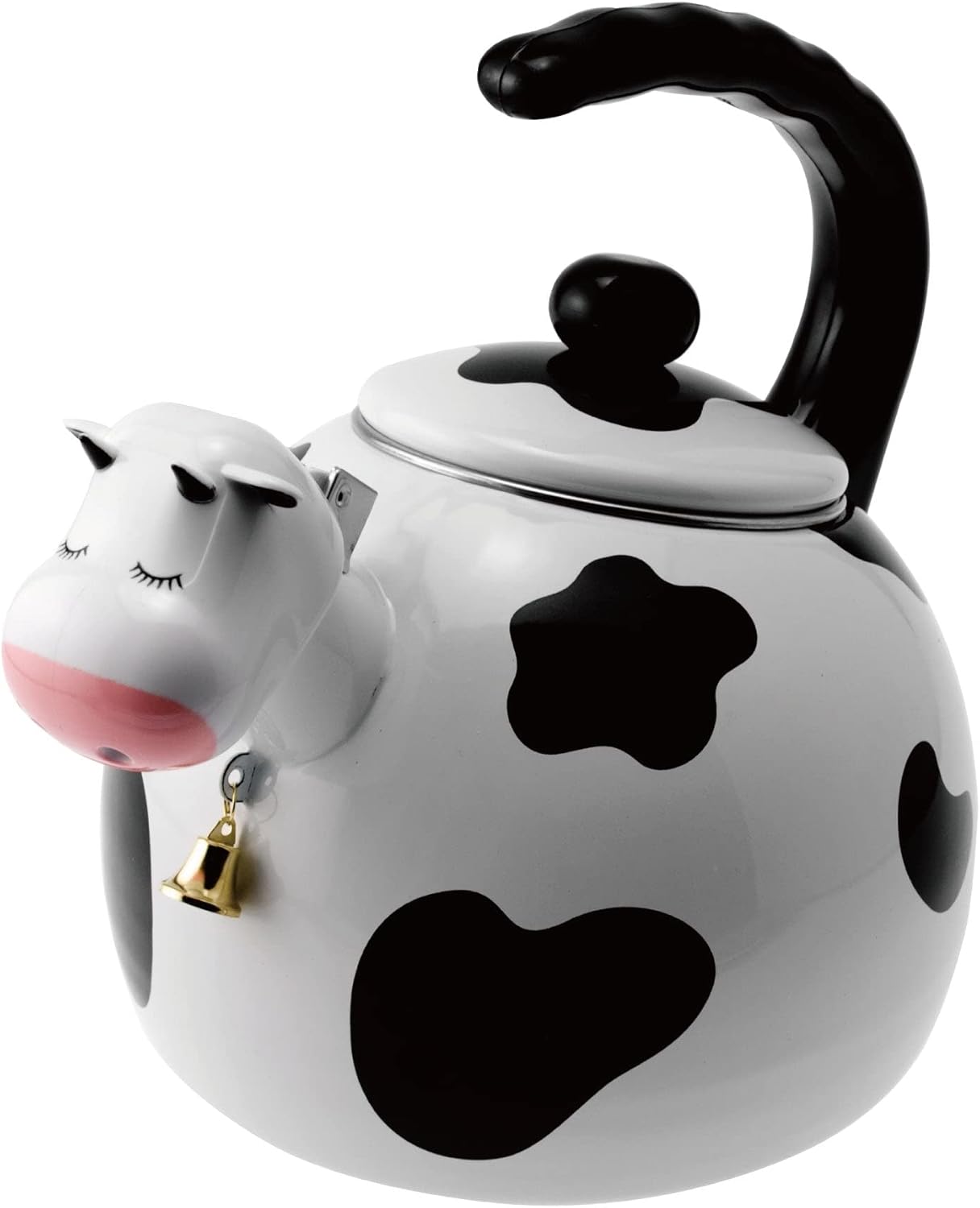 Supreme Housewares Cow Whistling Tea Kettle 23 Quart