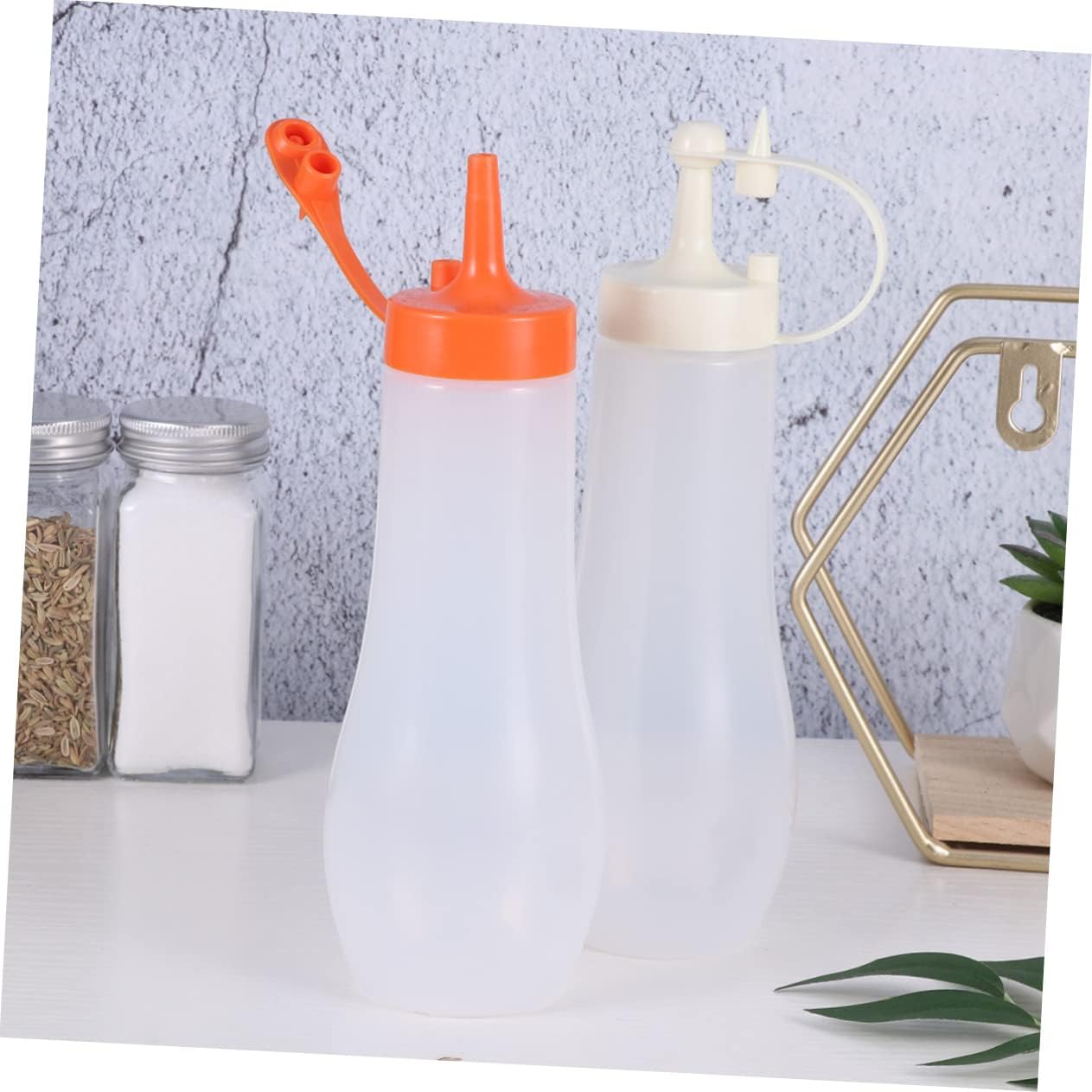 Alipis 3 Pack Condiment Squeeze Bottles