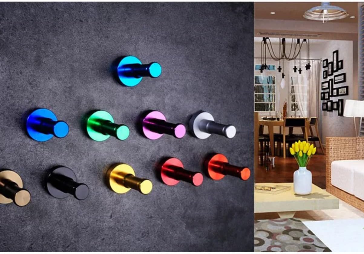 KITANDOVE Door Hook Metal Hooks Wall Mount