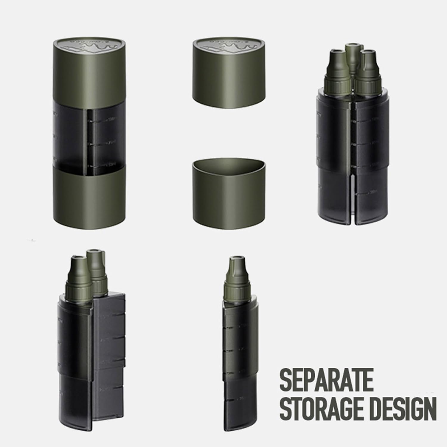 Uqezagpa Squeeze Condiment Bottle for Camping and Kitchen Use