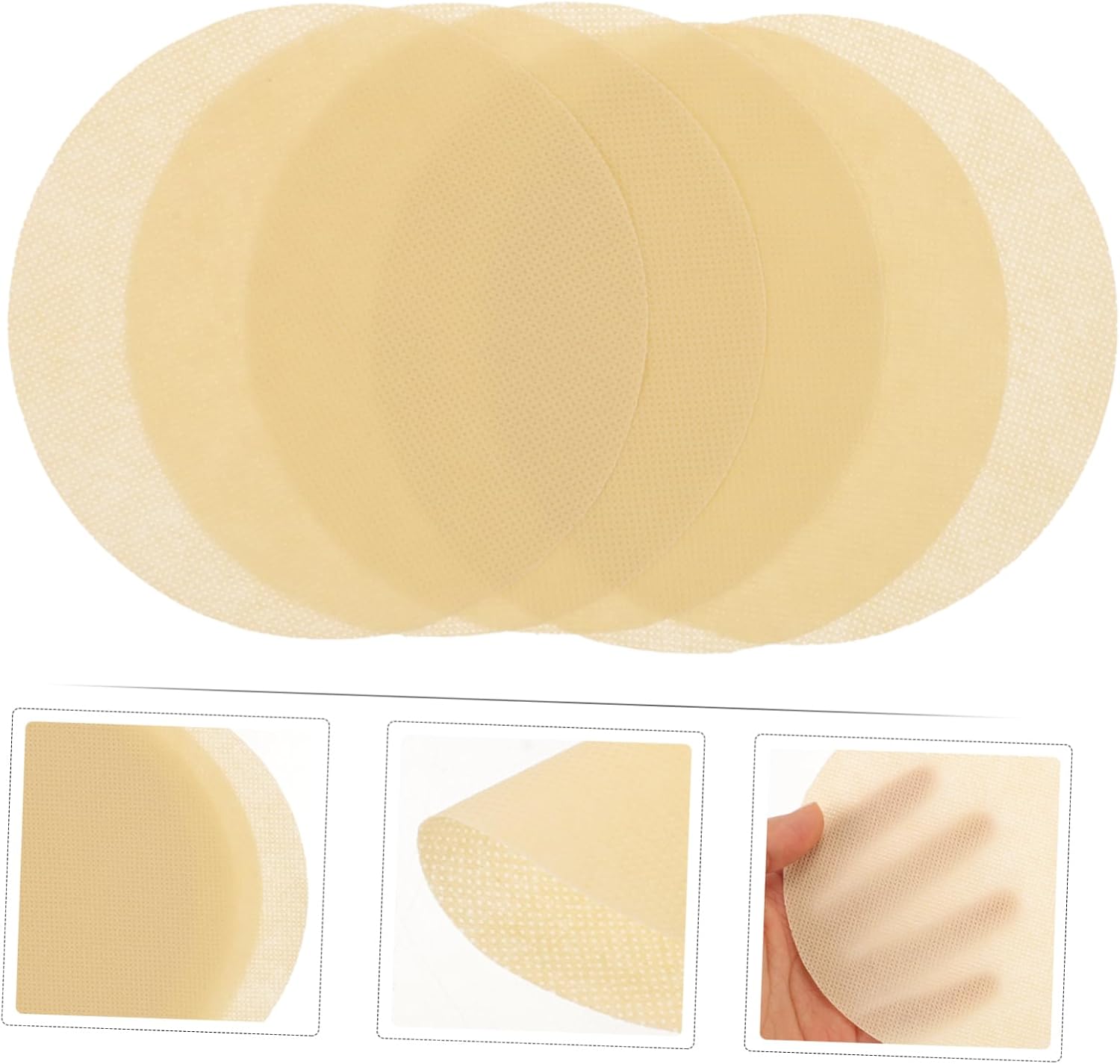 VOSAREA 2 Set Tea Can Lids Seal Fabric Jars Covers