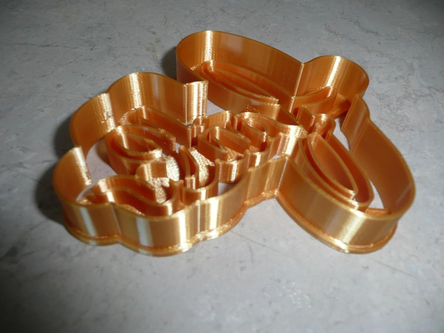 Faith Word Cursive Letters Cookie Cutter Made in USA