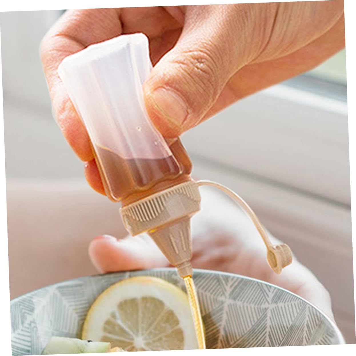 12 Pack Reusable Mini Sauce Squeeze Bottles