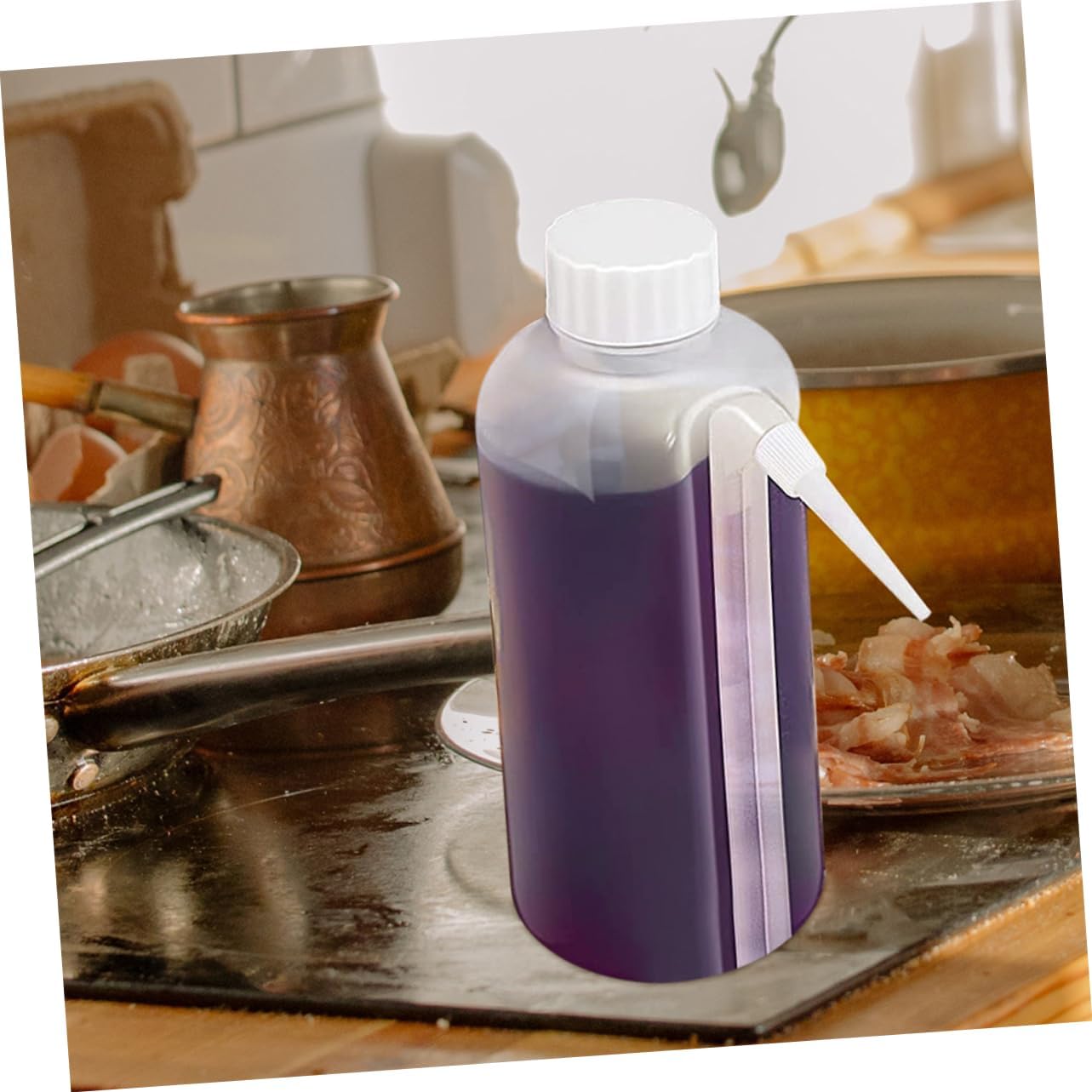 CIYODO 2PCS Mini Refillable Condiment Bottles