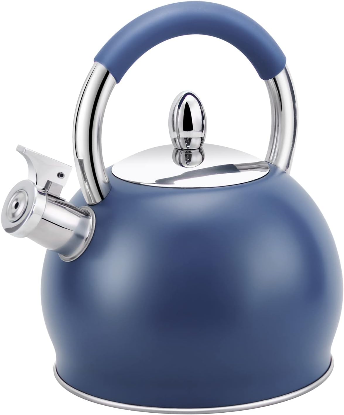 HRHongRui Whistling Tea Kettle 32 Quart Blue