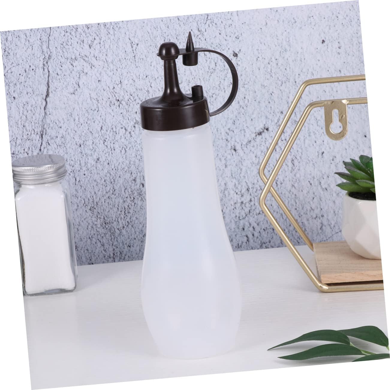 CRILSTYLEO Reusable Salad Dressing Shaker Set of 3 1